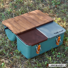 画像をギャラリービューアに読み込む, STANLEY スタンレー ランチボックス 9.4L専用 レザーアイアン天板