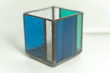 画像をギャラリービューアに読み込む, ステンドグラス製キャンドルホルダー「CH-BLUE」