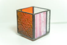 画像をギャラリービューアに読み込む, ステンドグラス製キャンドルホルダー「CH-PINK」