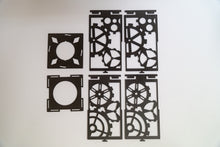 画像をギャラリービューアに読み込む, 艶消し黒塗装済みランタンシェード「ANTI」