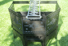 画像をギャラリービューアに読み込む, 半輪焚火台「ORTEGA」