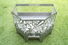 画像をギャラリービューアに読み込む, 半輪焚火台「ANTI」