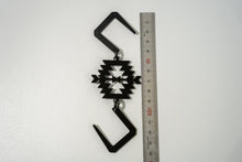 画像をギャラリービューアに読み込む, 艶消し黒塗装済みS字フック「ARROW」1個