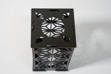 画像をギャラリービューアに読み込む, 艶消し黒塗装済みランタンシェード「麻の葉」