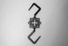 画像をギャラリービューアに読み込む, 艶消し黒塗装済みS字フック「COPT」1個