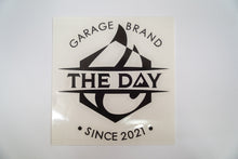 画像をギャラリービューアに読み込む, THE DAYロゴ 各色カッティングステッカー