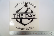画像をギャラリービューアに読み込む, THE DAYロゴ 各色カッティングステッカー