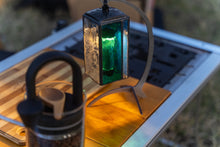 画像をギャラリービューアに読み込む, ステンドグラス製ランタンシェード「SCL-BLUE」