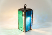 画像をギャラリービューアに読み込む, ステンドグラス製ランタンシェード「SCL-BLUE」