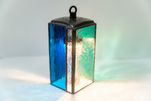 画像をギャラリービューアに読み込む, ステンドグラス製ランタンシェード「SCL-BLUE」