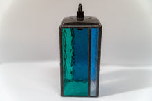 画像をギャラリービューアに読み込む, ステンドグラス製ランタンシェード「SCL-BLUE」