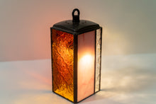 画像をギャラリービューアに読み込む, ステンドグラス製ランタンシェード「SCL-PINK」