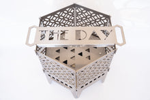 画像をギャラリービューアに読み込む, 六角焚火台「七宝」