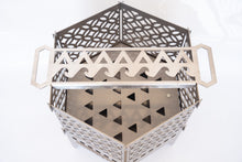 画像をギャラリービューアに読み込む, 六角焚火台「七宝」