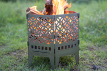 画像をギャラリービューアに読み込む, 六角焚火台「七宝」