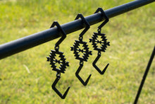 画像をギャラリービューアに読み込む, 艶消し黒塗装済みS字フック「ARROW」1個