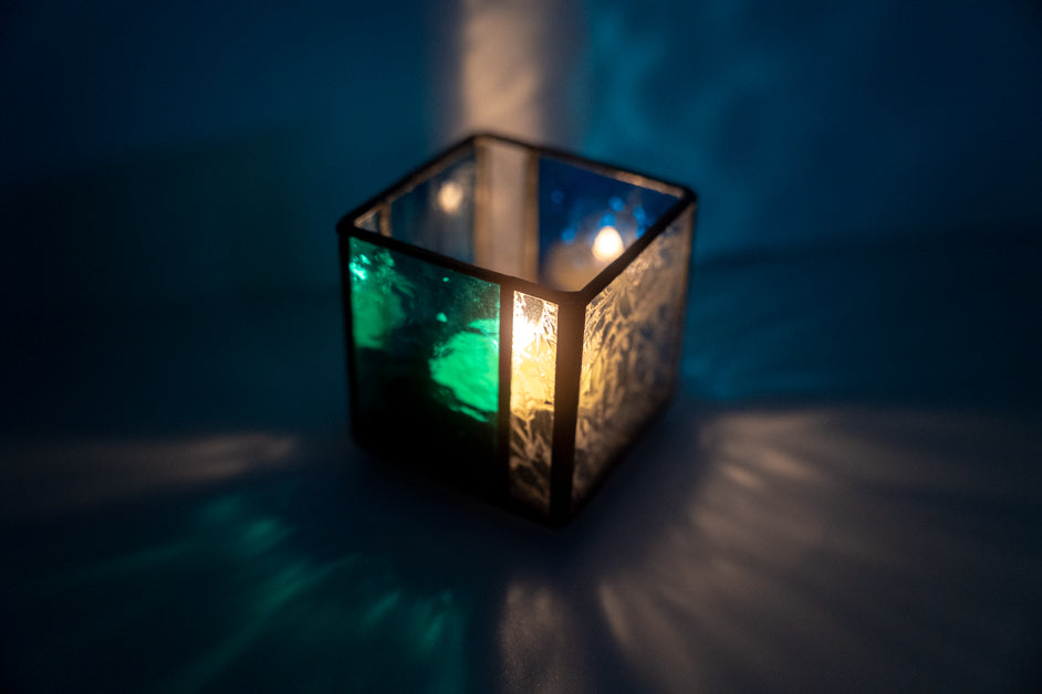 ステンドグラス製キャンドルホルダー「CH-BLUE」 – THE DAY store